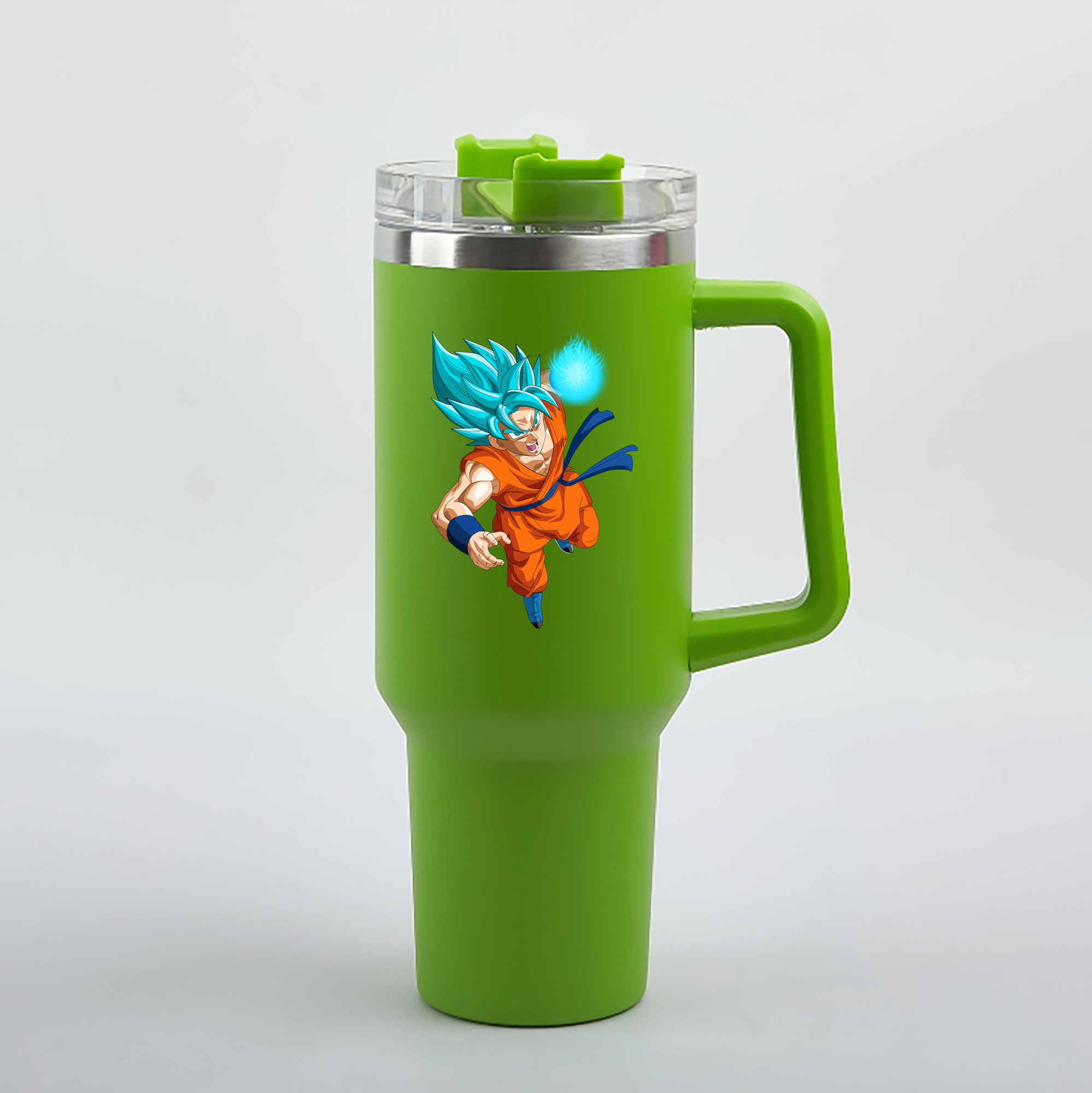 （画像用） ドラゴンボール 孫悟空（そん ごくう）Son Goku カカロット DRAGON BALL Kakarotto 1200mL車用タンブラー（カラープリント）